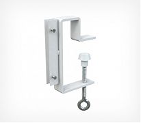 Крепление рекламной продукции, Держатели вывесок, стопера, Струбцина CLAMP HOLDER-L90 с вертикальным держателем вывесок и отгибом Индивидуальный подход и оперативная доставка.